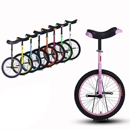 CukyI Fahrräder Einrad mit 14-Zoll-Rad, perfektes Einsteiger-Einrad, geeignet für Kinder mit einer Körpergröße von 110–120 cm, für kleine Kinder und Anfänger (ab 5 Jahren), aktives Spielen (Farbe, Rosa, Größe, 1