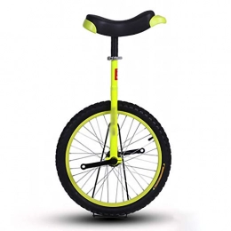 YYLL Fahrräder Einräder for Erwachsene Motorisierte Rad Einrad Heimtrainer mit Leak Proof Butyl Rubber Tire for Outdoor Sports Fitness (Color : Yellow, Size : 16inch)