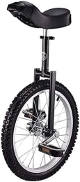 ERmoda Einräder ErModa GYJ Einrädriges, verstellbares Fahrrad, geeignet for Junge Erwachsene und Anfänger im Outdoor-Sport, um Sich auszubalancieren HY (Color : Black, Size : 18 Inch)