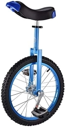  Einräder Fahrrad Einrad Einrad 16 / 18 Zoll Single Round Kinder Erwachsene Höhenverstellbar Balance Radfahren Übung Mehrfarbiges Einrad (Color : Blue, Size : 16 Zoll)