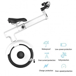 GJZhuan Elektro-Einrad Elektro-Motorrad-Roller for Erwachsene EIN Rad Selbst Balancing Roller 800W 60V Faltbarer Monowheel Elektrische Einrad Mit Sitz (Size : 25km)
