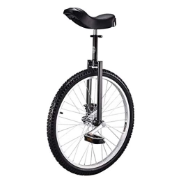 GLX Einräder GLX Einrad 16 Zoll Balance Übung Spaß Bike Cycle Fitness Höhenverstellbare Ergonomie Sattel, Schwarz, 16