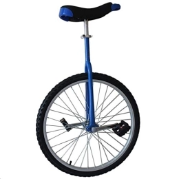 CukyI Einräder Großes 24-Zoll-Einrad für Erwachsene / große Kinder / Männer / Frauen, weibliches / männliches Einrad mit Leichtmetallfelge, Benutzer größer als 175 cm, bestes Geburtstagsgeschenk (Farbe: Blau, Größe: 24