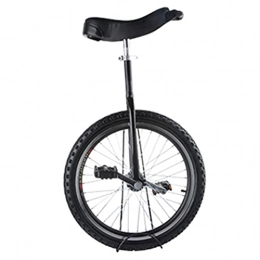 Einräder Großes Einrad für Erwachsene für Männer / Papa / Profis, 20 / 24-Zoll-Rad-Balance-Radfahren für Outdoor-Sport-Fitness-Übungen, bis zu 150 kg / 330 Pfund (Farbe: Schwarz, Größe: 24 Zoll-Rad)