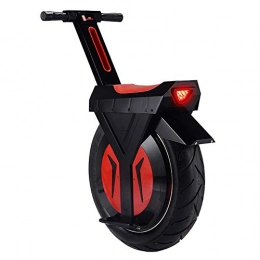 HOPELJ Fahrräder HOPELJ Elektrisches Einrad, 17 Zoll 500 W Einrad Balance Scooter Roller mit Bluetooth-Lautsprecher, 20 km / h, Elektro Scooter, Black, 60km