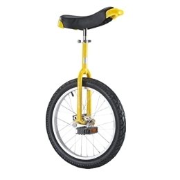 HWBB Einräder HWBB Einrad 24 Zoll Rad Einrad für Anfänger Erwachsene EIN Rad, Einräder Radfahrrad mit Rutschfestem Bergreifen, Outdoor-Sport Balance Fitness (Color : Yellow)