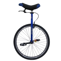 HWBB Einräder HWBB Einrad 28 Zoll Großes Rad Einrad mit Verstellbarem Sitz & Handbremse, für Highspeed-Radfahren / Straßenfahrten / Balance-Fitness, Belastung 150kg / 330lbs (Color : Blue)