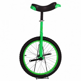 HXFENA Einräder HXFENA Radtrainer Einrad, Einstellbare Rutschfeste Balance Radfahren ÜBung Akrobatisches Fitnessrad Geeignet FüR Kinder Erwachsene AnfäNger / 20 Inches / Green