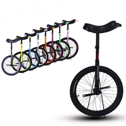 JMSL Fahrräder JMSL Einrad 18-Zoll-Rad Einrad fur Kinder / Jugendliche / Anfanger / Trainer, 12-15-jahrige Kinder, Fahrrader mit Bequemem Sattel (Color : Black)