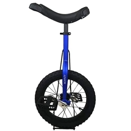  Fahrräder Leichtes Einrad Mit Aluminiumlegierungsrahmen, 16 Zoll Einrad Für Kinder / Jungen / Mädchen Anfänger, Blau, Bestes Geburtstagsgeschenk Langlebig