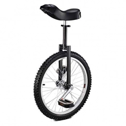 lilizhang Fahrräder lilizhang 20 cm einstellbares Einrad, starker Mangan-Stahlrahmen Aluminiumlegierung Rim-Brennfester EIN Radfahrrad for Erwachsene Kinder Teenager-Boy-Reiter (Size : Black)