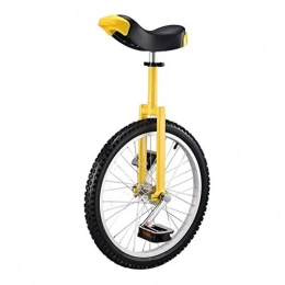lilizhang Einräder lilizhang 20 cm einstellbares Einrad, starker Mangan-Stahlrahmen Aluminiumlegierung Rim-Brennfester EIN Radfahrrad for Erwachsene Kinder Teenager-Boy-Reiter (Size : Yellow)