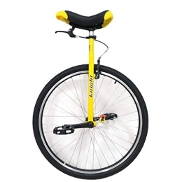 LoJax Einräder LoJax Freestyle-Einrad, 28-Zoll-Einrad für Erwachsene, große Menschen mit Einer Körpergröße von 160–195 cm (gelb, 28 Zoll)
