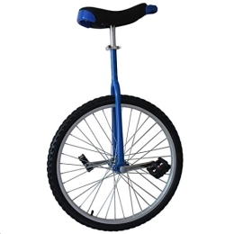LoJax Fahrräder LoJax Wheel Trainer Einrad, großes 24-Zoll-Einrad für Erwachsene / große Kinder / Männer / Frauen, Damen- / Herren-Einrad mit Leichtmetallfelge, Benutzer größer als 175 cm, bestes Geburtstagsgeschenk (blaues