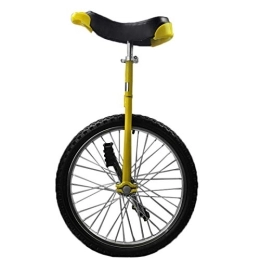 Lqdp Fahrräder Lqdp Einrad 16 / 18 Zoll Rad Einräder für Kinder für 9 / 10 / 12 / 13 / 14 / 15 Jahre, Erwachsene Balance Radfahren mit 20 Zoll Rad für Outdoor-Sport, 4 Farben Optional (Color : Yellow, Size : 16 inch Wheel)