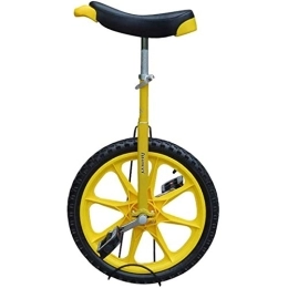 Lqdp Fahrräder Lqdp Einrad 16'' Wheel Girls Einrad für 7 / 8 / 9 / 10 / 12 Jahre Alte Kinder, Outdoor Balance Radfahren mit Rutschfestem Reifen, (Pink / Grün / Gelb) (Color : C)