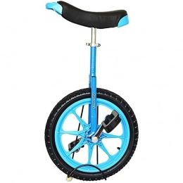 Lqdp Einräder Lqdp Einrad 16-Zoll-Kinder-Einräder für 12 Jahre (Höhe von 1, 1 Bis 1, 4 m), Balance-Radfahren Im Freien für Kinder / Jugendliche / Kleine Erwachsene, mit Komfortsattel (Color : Blue)