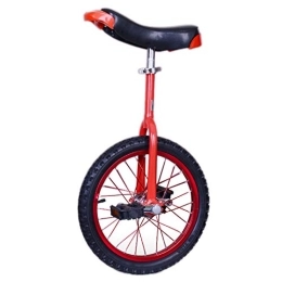 Lqdp Einräder Lqdp Einrad Erwachsene Einräder mit 20'' Rad für Jugendliche / Große Kinder, 16'' / 18'' Kinder Balance Radfahren mit Comfort Sattel für Fun Group Racing (Color : Red, Size : 20inch Wheel)