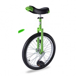 LXX Fahrräder LXX 16" Zoll Rad Einrad für Kinder / Jungen / Mädchen, Heavy Duty Stahlrahmen und Leichtmetallfelge, Weihnachtsgeburtstagsgeschenk, 4 Farben optional, Grün