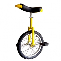 LXX Einräder LXX Einrad Kinder 20" Rad Freestyle Einrad fur Unisex Erwachsene / Big Kids / Mama / Papa, Hochleistungsstahlrahmen und Alufelge, Bestes Geburtstagsgeschenk, 4 Farben Optional (Color : Yellow)