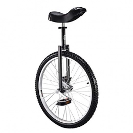 MXSXN Fahrräder MXSXN 24Inch Skid Proof Wheel Einrad Bike Mountain Tire Cycling Selbstausgleichende Übung Balance Radfahren Outdoor-Sport Fitness-Übung, Schwarz