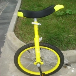 QYMLSH Einräder Outdoor-Einrad Kinder-Einrad | Lenkerloses Fahrrad | Tägliche Fitnessübungen, Reitübungen, Gleichgewichtstraining, Talentshows, Hobbys usw. – das Swing Balance Bike glänzt ( Color : Yellow , Size : 12