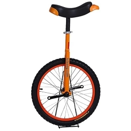 SSZY Einräder SSZY Einrad 20 Zoll Einrad für Kinder Anfänger Erwachsene, Teenager Balance Radfahren mit Rutschfesten Reifen, 13.12.14 / 15 / 16 Jahre Altes Kind Einräder, Höhe 150-175cm (Color : Orange)