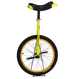 SSZY Einräder SSZY Einrad 20 Zoll Einrad für Kinder Anfänger Erwachsene, Teenager Balance Radfahren mit Rutschfesten Reifen, 13.12.14 / 15 / 16 Jahre Altes Kind Einräder, Höhe 150-175cm (Color : Yellow)