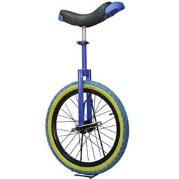 SSZY Fahrräder SSZY Einrad 20-Zoll-Kinder / Jugendliche / Große Kinder (165-178 cm) Einräder, Anfänger Outdoor Fitness Exercise Balance Radfahren, mit Auslaufsicherem Butylreifen (Color : Blue+Yellow)