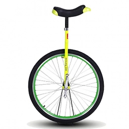 SSZY Fahrräder SSZY Einrad 28 Zoll Großes Rad Einrad für Erwachsene Über 200 Lbs, Profis / Große Kinder / Super-große Leute Outdoor Balance Cycling, Dicke Leichtmetallfelge (Color : Yellow)