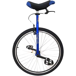 SSZY Fahrräder SSZY Einrad Hochleistungs-28-Zoll-Einrad für Erwachsene Super-Tall-Leute (63"-77") Trainer Große Kinder, Extra Large Balance Radfahren mit Handbremse, Last 150 kg (Color : Blue)