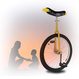 YQG Einräder Trainer Einrad, Mit Alufelge Unisex 16 / 18 / 20 / 24 Zoll Rad Einrad Für Erwachsene Kinder übung Spa? Fahrrad Fahrrad Fitness (Color : Yellow, Size : 16 inch)