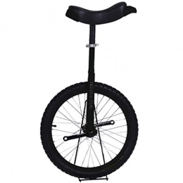 TTRY&ZHANG Fahrräder TTRY&ZHANG 20-Zoll-Rad-Einrad für Erwachsene Profis, 16 / 18 Balance Cycling für Kinder (07.07.2010.12 Jahre), Sportübung (Color : Black, Size : 18 INCH)