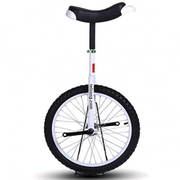 TTRY&ZHANG Fahrräder TTRY&ZHANG Große 24 '' Unicyles für Erwachsene / große Kinder / Männer Teenager, einstellbares EIN Radfahrrad für Profis, Last 150kg (Color : White)