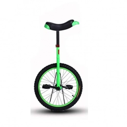 TXTC Fahrräder TXTC Einrad Kinder Erwachsene Akrobatik Einrad, Laufrad Fahrrad Mit Ergonomischen Sätteln, Knurled Sattelstütze, Großzügig Reifen, Ergonomische Einrad, for Fitness Sport (Color : 12inch-Green)
