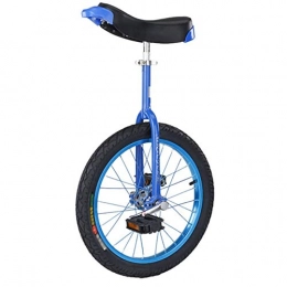 TTRY&ZHANG Einräder Wettbewerb Unicycle Balance Robdy 16.12.20 / 24 Zoll Einräte für Anfänger / Jugendliche, mit dichtestes Butyl-Reifenrad Radfahren Outdoor-Sport-Fitness-Übungsgesundheit ( Color : BLUE , Size : 16INCH )