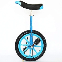WHR-HARP Einräder WHR-HARP Einrad für Erwachsene, Einrad Outdoor Einrad Sport 16 Zoll, mit Bequemem Release-Sattelsitz, Geeignet für Erwachsene und Kinder, Verstellbares Outdoor-Einrad, Blue