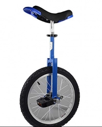 WXX Fahrräder WXX 16 / 18 / 20 / 24 Zoll Kind Einrad Verstellbar Einrad Balance Bike Aluminium Leichtmetallfelgen Outdoor Sport Roller, Blau, 20 inches