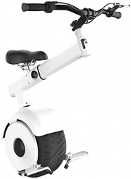 Xiaokang Elektrische Einrad, Balance-Roller, intelligentes somatosensorisches Einrad, allgemeiner Zweck, Reisen zur Arbeit für Erwachsene,Weiß,25KM