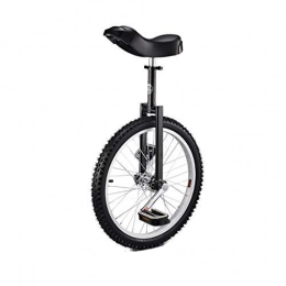 Xmxey Einräder Xmxey Einrad 20 Zoll Single Round Kinder Erwachsene Höhenverstellbar Balance Radfahren Übung Mehrere Farben (Farbe : Red, größe : 20 inch) (Schwarz)