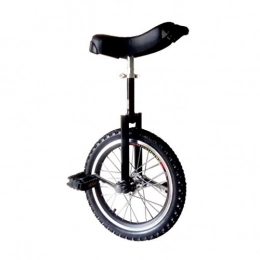 XYSQ Fahrräder XYSQ Stehen Einrad Free Wheel Skidproof Tire Bike Einrad Radfahren, 18 / 20 / 24 Zoll-Single-Rad Fahrrad-Laufräder, Double-Layer-Aluminium-Legierung Verdickte Reifen (Color : Black, Size : 18inch)