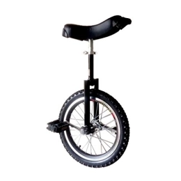 XYSQ Fahrräder XYSQ Stehen Einrad Free Wheel Skidproof Tire Bike Einrad Radfahren, 18 / 20 / 24 Zoll-Single-Rad Fahrrad-Laufräder, Double-Layer-Aluminium-Legierung Verdickte Reifen (Color : Black, Size : 24inch)