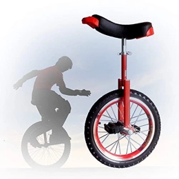 YQG Einräder YQG 16 / 18 / 20 / 24 Zoll Rad Einrad, Einstellbar Und Abnehmbar Trainer Freestyle Einrad Balance Radfahren übung Für Anf?nger (Color : Red, Size : 24 inch)