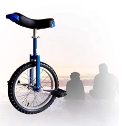 YQG Fahrräder YQG 16 / 18 / 20 / 24 Zoll Rad Einrad, Verstellbare H?he Unisex Freestyle Einrad Bequem Und Einfach Zu Handhaben Für Erwachsene Kinder (Color : Blue, Size : 16 inch)