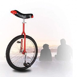 YQG Einräder YQG 16 / 18 / 20 Zoll Rad Einrad, Unisex Freestyle Einrad Verstellbarer Rutschfester Reifen Balance Radfahren Verwendung Für Anf?nger Und Profis (Color : Red, Size : 16 inch)