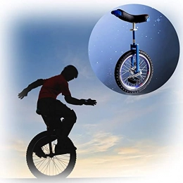 YQG Einräder YQG Einrad, Balance Radfahren übung 16 / 18 / 20 Zoll Verstellbarer Und Abnehmbarer Sitz for Benutzer Unterschiedlicher Gr?e (Color : Blue, Size : 20 inches)