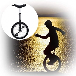 YQG Einräder YQG Einrad Im Freien, Unisex 16 / 18 / 20 Zoll Rad Einrad Skidproof Mountain Tire Balance Radfahren übung for Erwachsene Kinder (Color : Black, Size : 18 inches)