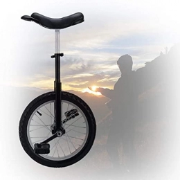 YQG Einräder YQG Trainer Einrad, 16 / 18 / 20 Zoll Freestyle Einrad Für Erwachsene Kinder Skidproof Mountain Tire Für Balance Radfahren übung Als Kinder Geschenke (Color : Black, Size : 16 inch)