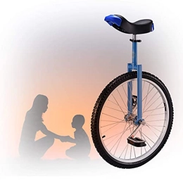 YQG Einräder YQG Trainer Einrad, 24-Zoll-Einrad Von Unisex H?henverstellbar Rutschfester Butyl Mountain Reifen Für Erwachsene Kinder (Color : Blue, Size : 24 inch)