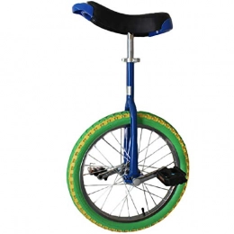 YYLL Fahrräder YYLL Einrad Rad Free Stand mit farbigen Reifen, EIN Licht Bemannte Werkzeug for Acrobatic Fahrräder Gleichgewicht Unicycle (Color : Blue, Size : 16inch)